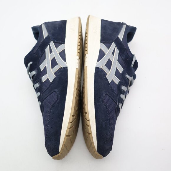 Asics Lyte Men's 11.5 Classic Casual Athletic Midnight Navy/Sheet Rock Sneakers - Picture 7 of 10